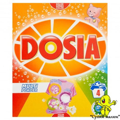 Порошок для прання Dosia Multi Powder Color 300g