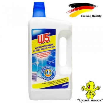 Засіб для миття підлоги W5 Floor Vloer glasreiniger  1000 ml