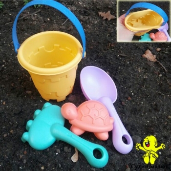 Набір для пісочниці Sand мягкий HG-755, 18см