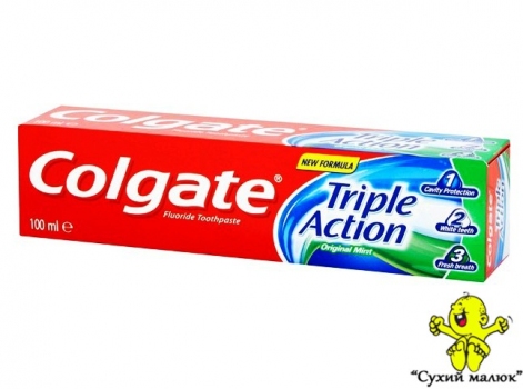 Зубна паста Colgate Triple Action 100ml