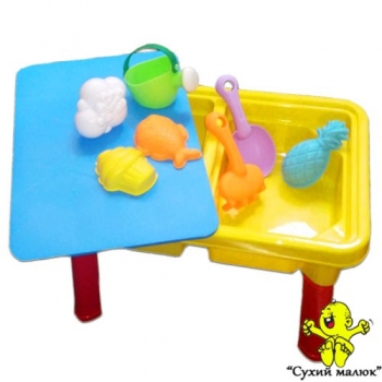 Столик-пісочниця арт.832 45*31*11см з кришкою
