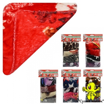 Ганчірка для прибирання ЕКОНОМКА мікрофібра (4шт) арт.17205/85945