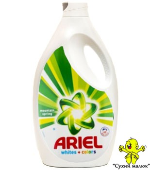 Гель для прання Ariel Mountain Spring 2,2 L (40 праннів)