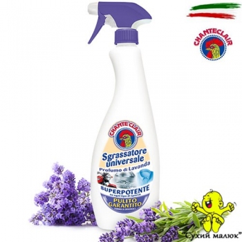 Універсальний миючий засіб ChanteClair Sgrassatore lavanda, 750мл Італія