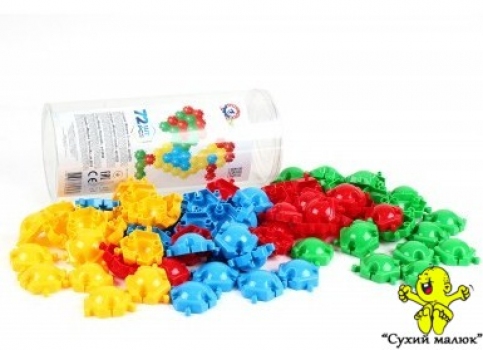 Мозаїка пазли ТехноК 6030, 72 деталей 40мм., від 2років