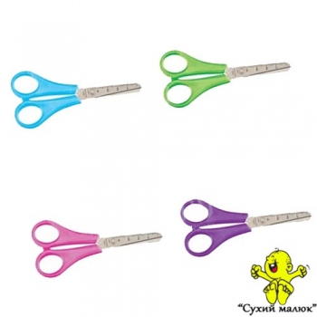 Ножниці дитячі 13,5см лінійка