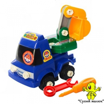 Конструктор Будівельник на шурупах арт.826, від 2-х років