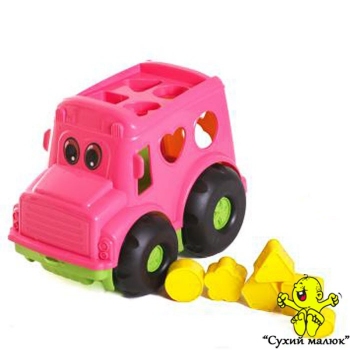 Автобус сортер Colorplast арт. 0244, 1рік+