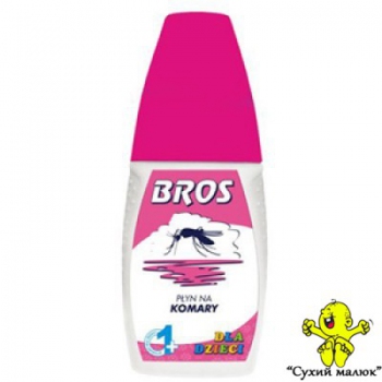 BROS Спрей від комарів для дітей від 1 року 50мл
