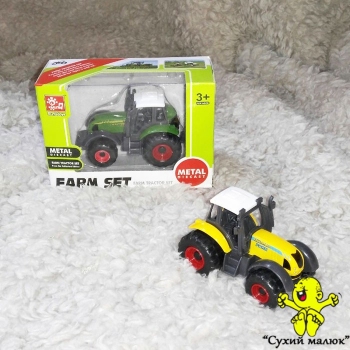 Модель Трактор металева 7см., в асортименті арт.SQ82001-1