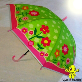 Парасоля дитяча Квіти 52,5см., арт.0521