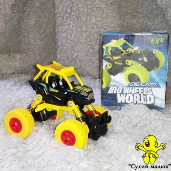 Машинка Джип з амортизаторами метал, інерційна 13см. арт.XG879-39A