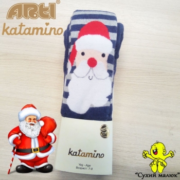 Колготи махра зимові Katamino 7-8 119-131см 35050
