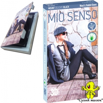 Колготи MIO SENSO Wool and Rabbit Down 3D розмір 3 - M овчина, пух кролика, мікрофібра