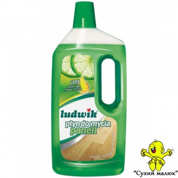 Рідина для миття ламінату та стінових панелей Ludwik 1л