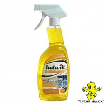 Засіб для миття скла Ludwik лимон 750мл