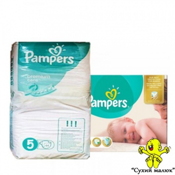 Підгузники Pampers Premium Care 5 44 шт. (11-18кг) половинка