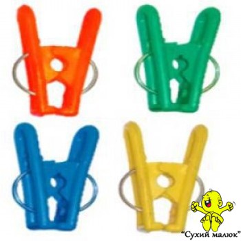 Прищіпка побутова 12шт