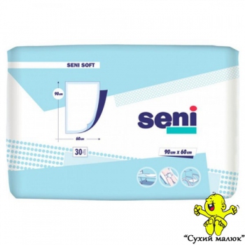 Одноразові пеленки (пелюшки) Seni Soft 90х60 см, 30 шт