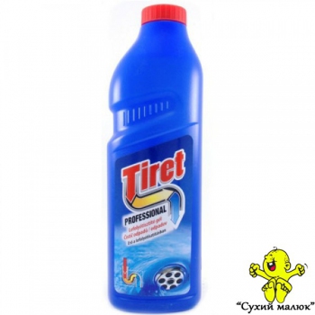 TIRET Professional гель для чищення труб, 1л.