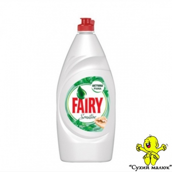 Засіб для миття посуду Fairy Sensitive Tea tree and mint 900ml
