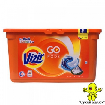 Капсули для прання Vizir Alpine Fresh (28 капс.)