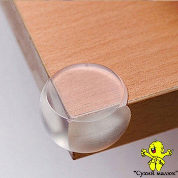 Захист на кути силіконовий, прозорий (4шт)