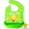 Непромокаючий слюнявчик з кишенькою Слоненя, нагрудник розбірний 