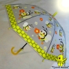 Парасоля дитяча Бджілка 54см. свисток, арт.0456