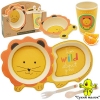 Набір посуду дитячого Eco Bamboo fibre kids set (5 предметів) MH-2775 Leo Левеня