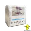 Серветка столова Натурель біла 100шт