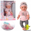 Лялька Пупс QH6046-2-4-6-8 п'є-пісяє,горщик,пляшечка,соска,підгузн.